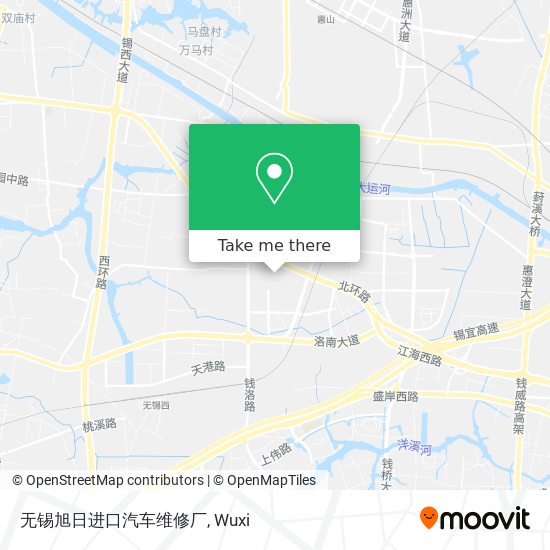 无锡旭日进口汽车维修厂 map