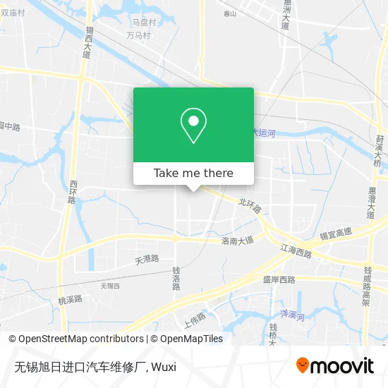 无锡旭日进口汽车维修厂 map