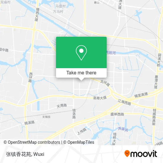 张镇香花苑 map