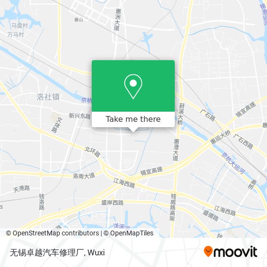 无锡卓越汽车修理厂 map
