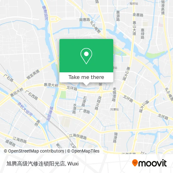 旭腾高级汽修连锁阳光店 map