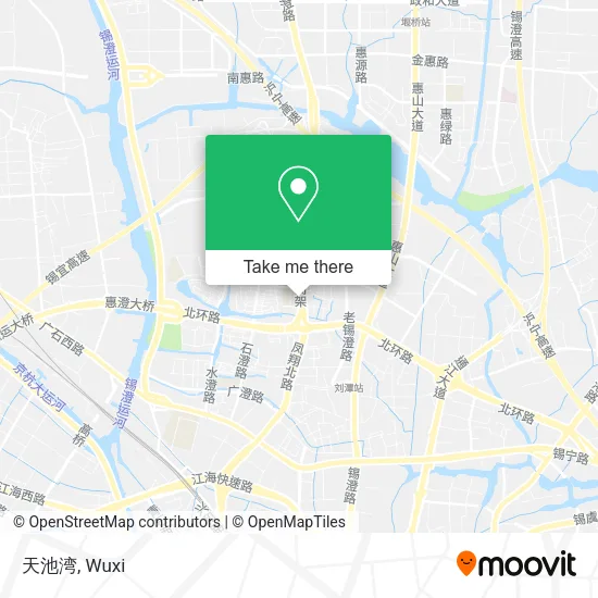 天池湾 map