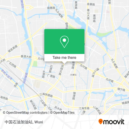 中国石油加油站 map