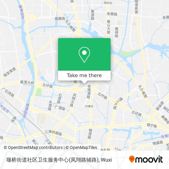 堰桥街道社区卫生服务中心(凤翔路辅路) map