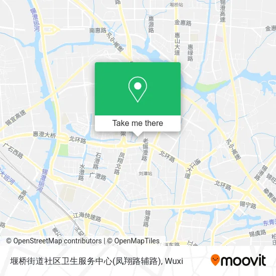 堰桥街道社区卫生服务中心(凤翔路辅路) map