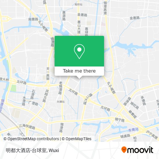 明都大酒店-台球室 map