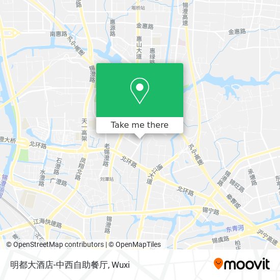 明都大酒店-中西自助餐厅 map