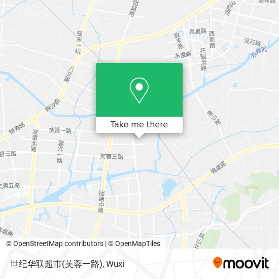 世纪华联超市(芙蓉一路) map