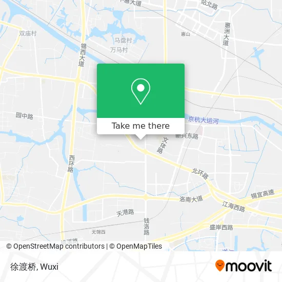 徐渡桥 map