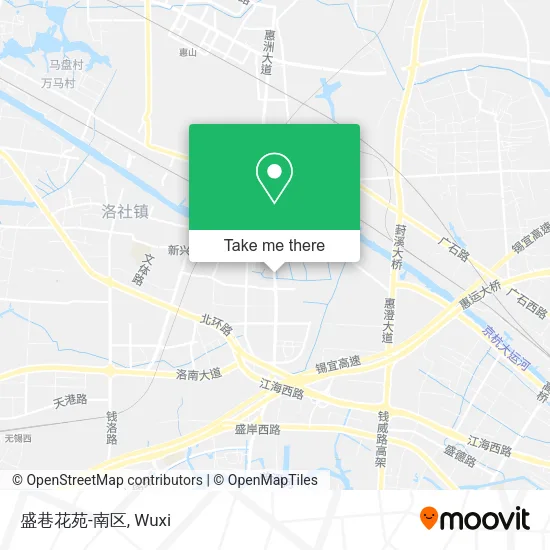 盛巷花苑-南区 map