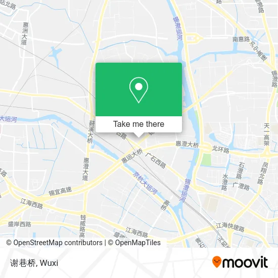 谢巷桥 map