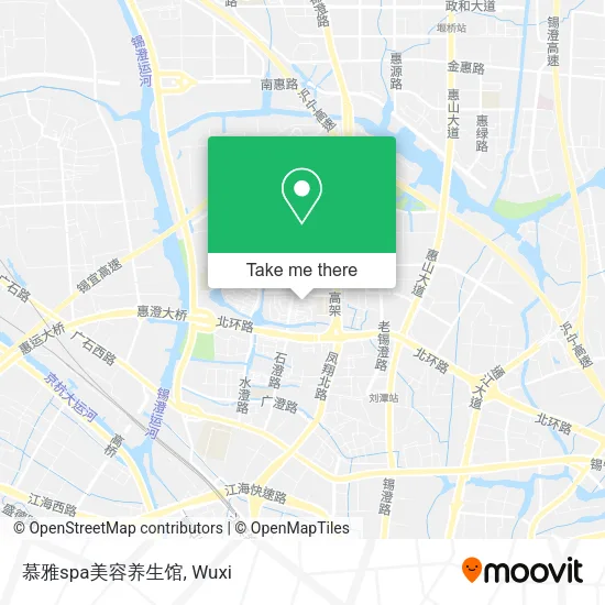 慕雅spa美容养生馆 map