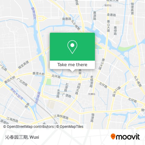 沁春园三期 map