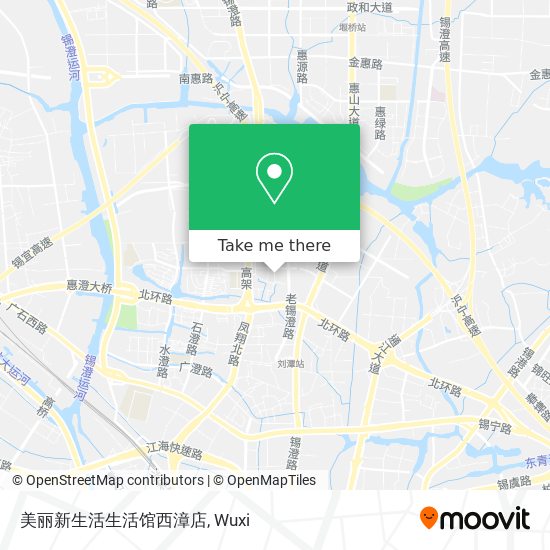 美丽新生活生活馆西漳店 map
