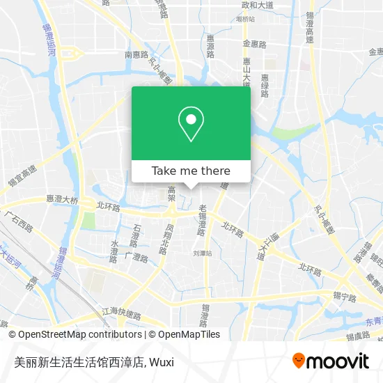 美丽新生活生活馆西漳店 map