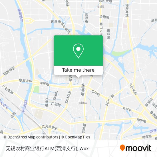 无锡农村商业银行ATM(西漳支行) map