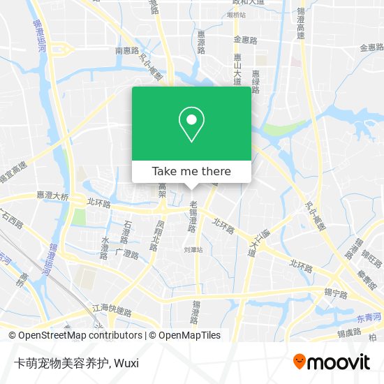 卡萌宠物美容养护 map