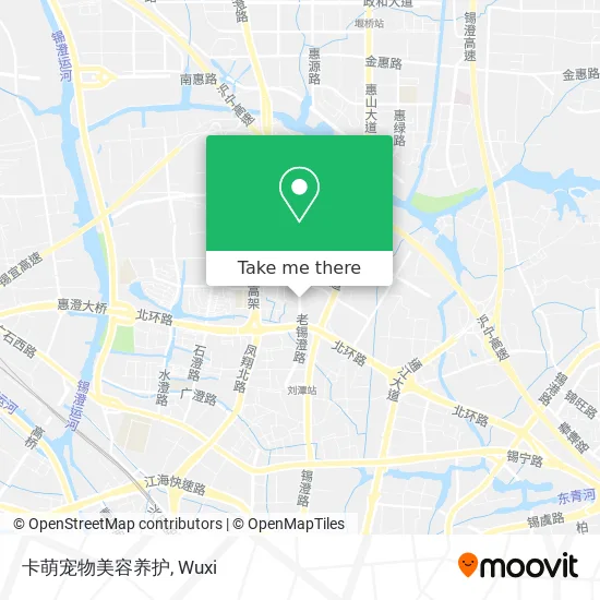 卡萌宠物美容养护 map