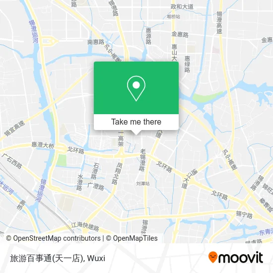 旅游百事通(天一店) map