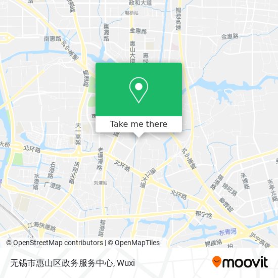 无锡市惠山区政务服务中心 map