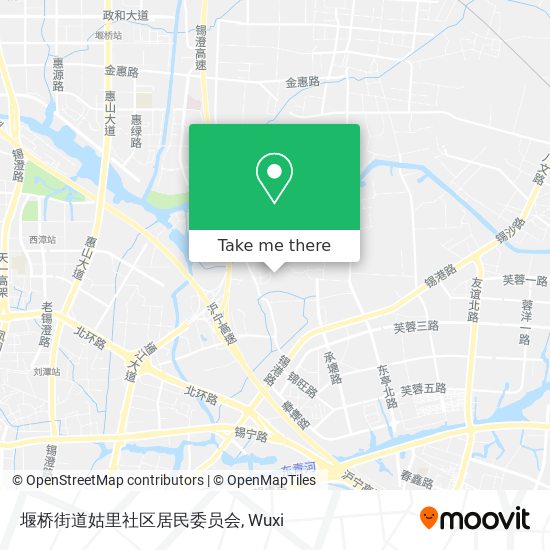 堰桥街道姑里社区居民委员会 map