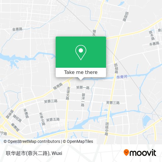 联华超市(蓉兴二路) map