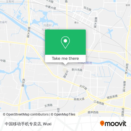 中国移动手机专卖店 map