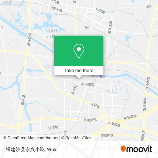 福建沙县永兴小吃 map