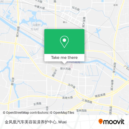 金凤凰汽车美容装潢养护中心 map