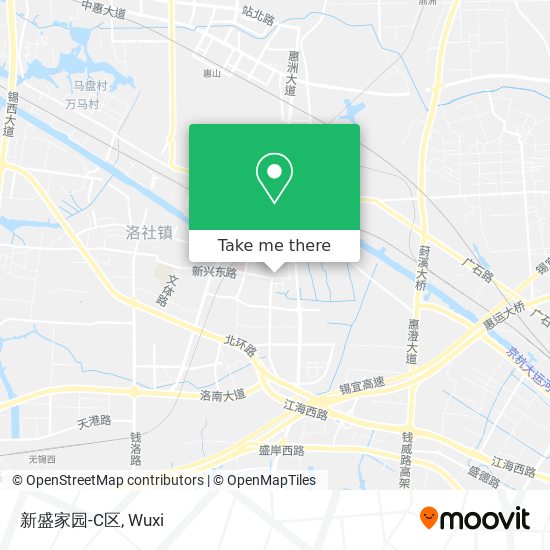 新盛家园-C区 map