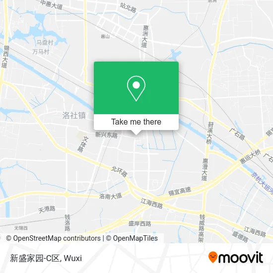 新盛家园-C区 map