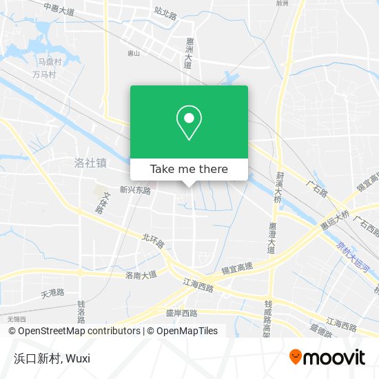 浜口新村 map