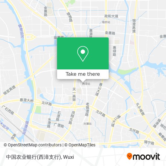 中国农业银行(西漳支行) map