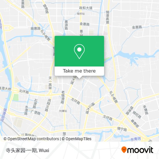 寺头家园-一期 map