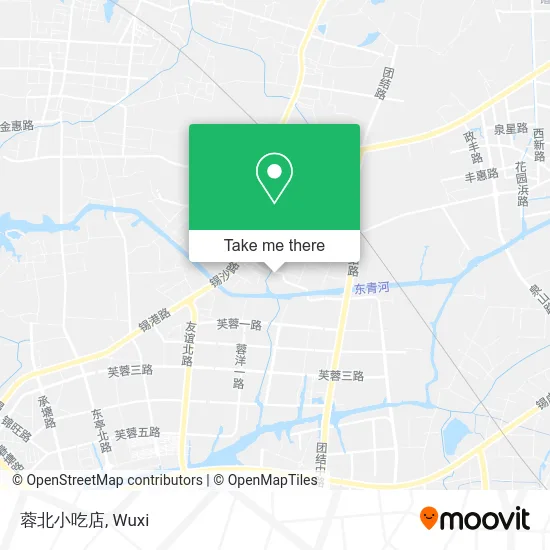 蓉北小吃店 map