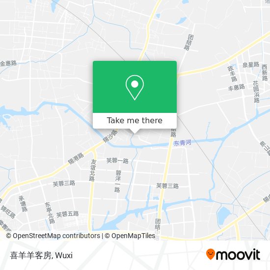 喜羊羊客房 map