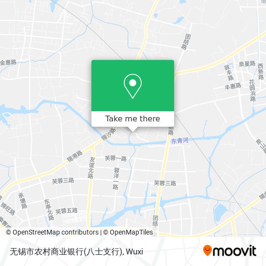 无锡市农村商业银行(八士支行) map