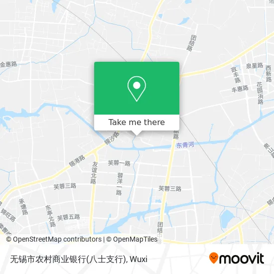无锡市农村商业银行(八士支行) map