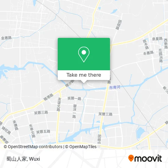 蜀山人家 map