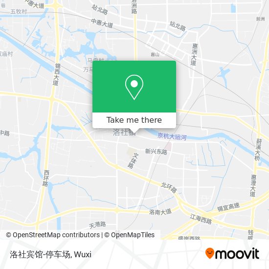 洛社宾馆-停车场 map
