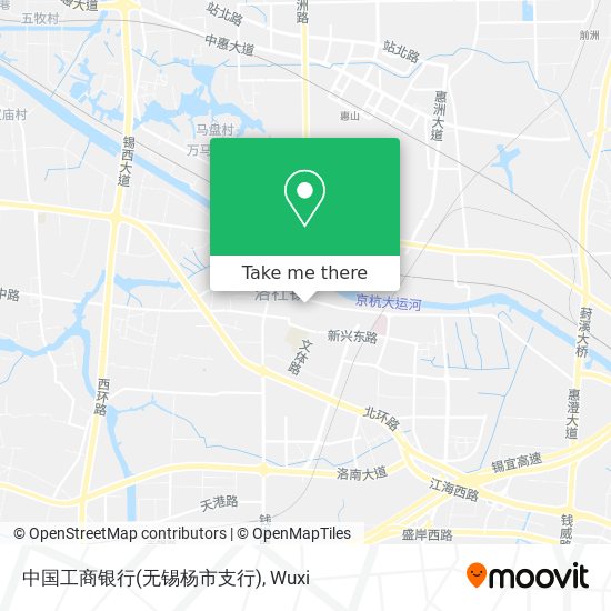 中国工商银行(无锡杨市支行) map