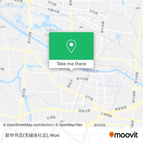新华书店(无锡洛社店) map