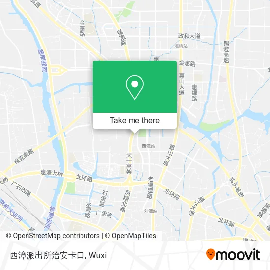 西漳派出所治安卡口 map