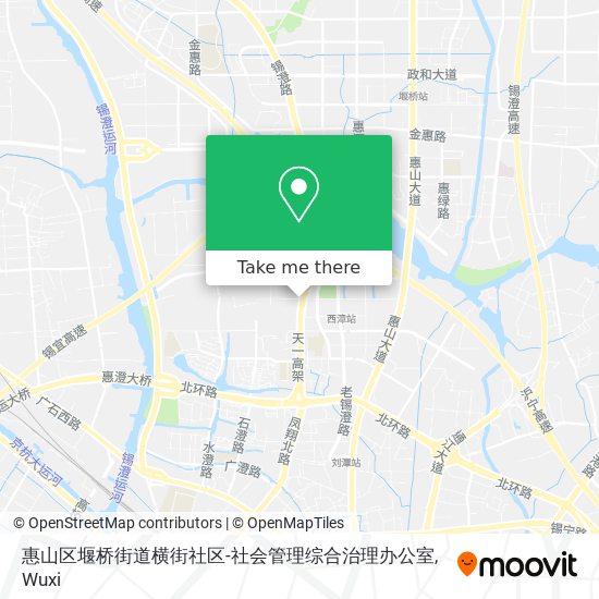 惠山区堰桥街道横街社区-社会管理综合治理办公室 map