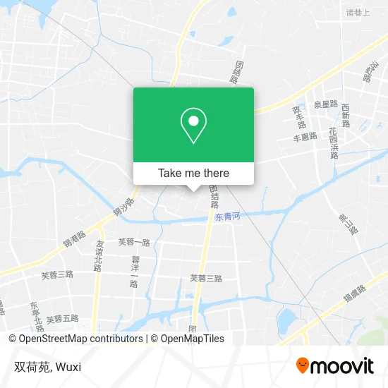 双荷苑 map