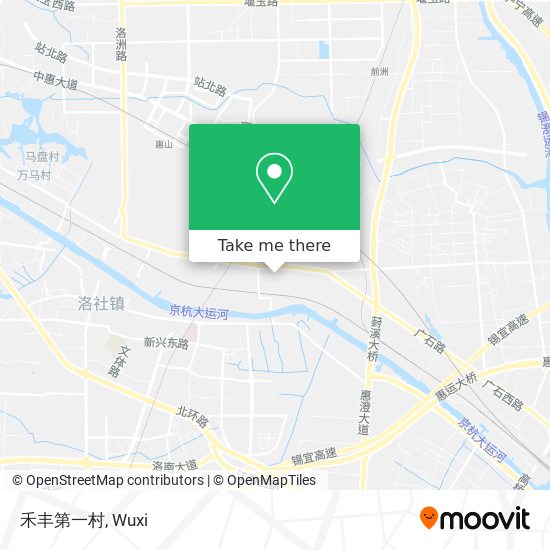 禾丰第一村 map