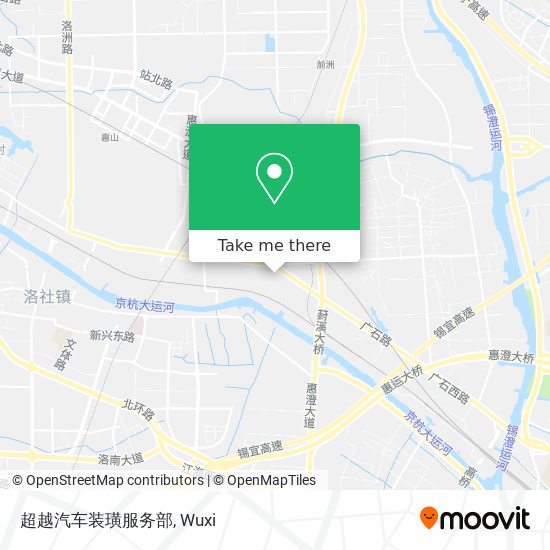 超越汽车装璜服务部 map