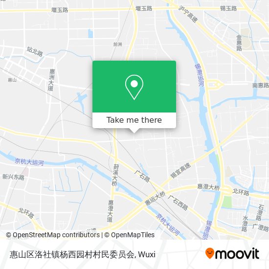 惠山区洛社镇杨西园村村民委员会 map