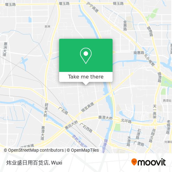 炜业盛日用百货店 map