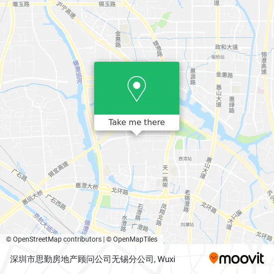 深圳市思勤房地产顾问公司无锡分公司 map